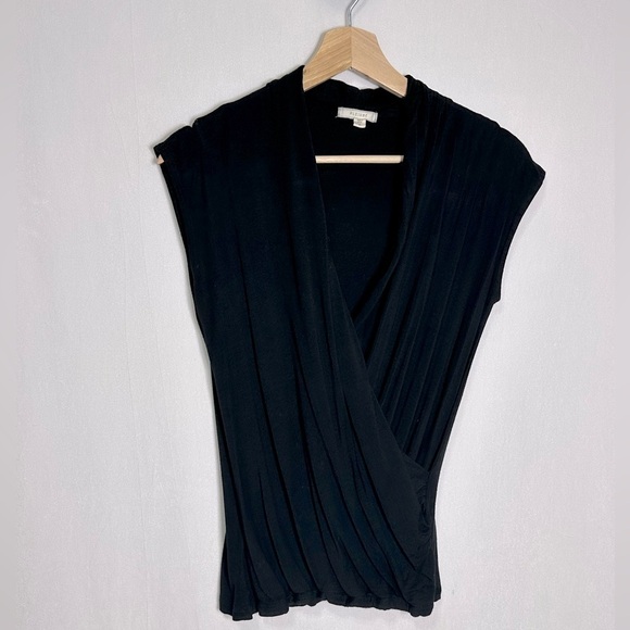 Pleione Tops - Pleione faux wrap sleeveless top - small‎